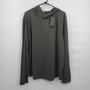 UNRL Ultra Hooded Long Sleeve Shirt Top Men Size XL NWT UPF +50 Moisture Wicking